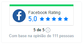 avaliações do facebook